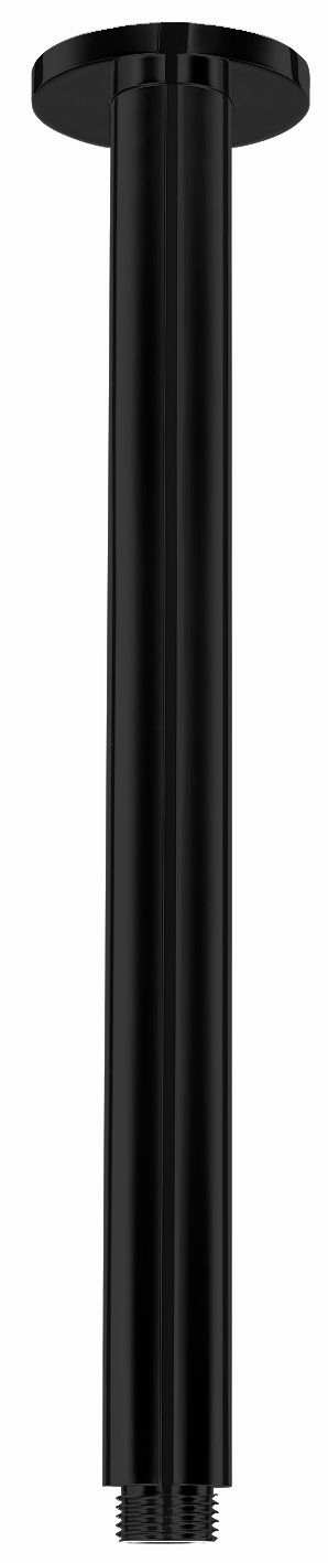 Round Ceiling Arm 300MM-BLACK