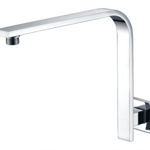 Square High Rise Shower Arm Wall