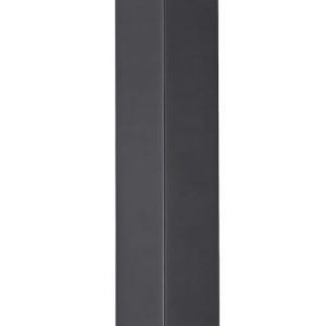 Square Ceiling Arm 600MM-BLACK