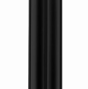 Round Ceiling Arm 150MM-BLACK